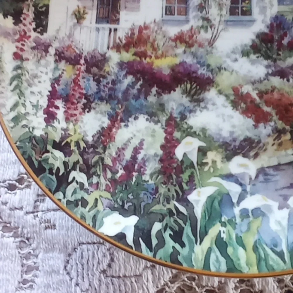 This Side of Heaven by Erin Dertmer decorative plate.